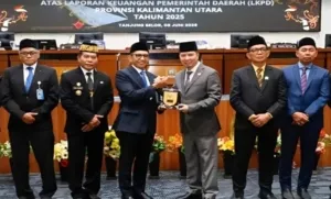 Paripurna DPRD, Pemprov Kaltara Terima Opini WTP Ke-12 dari BPK