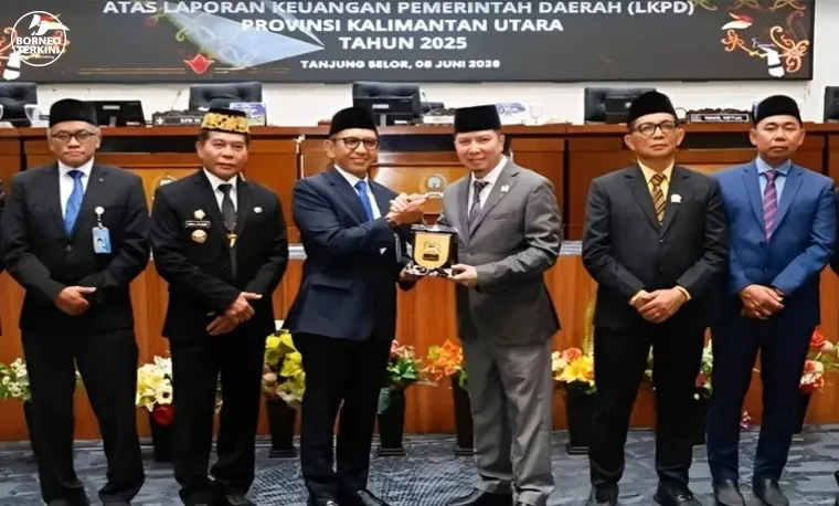 Paripurna DPRD, Pemprov Kaltara Terima Opini WTP Ke-12 dari BPK