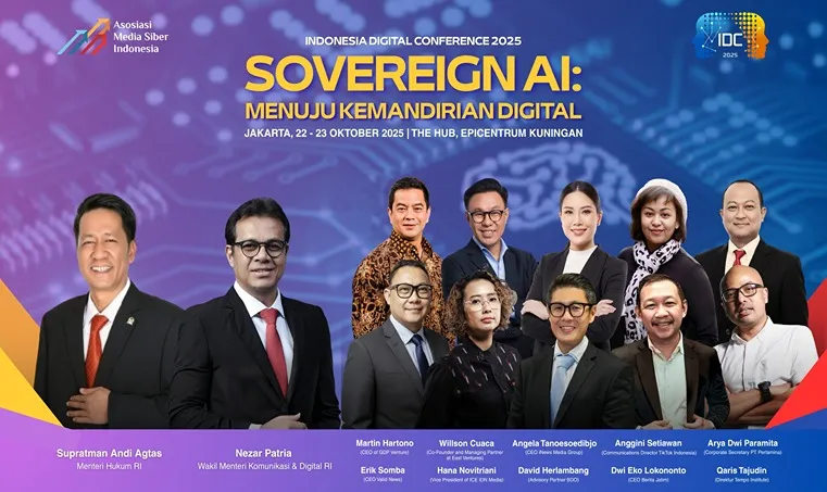 AMSI Indonesia Digital Conference (IDC) 2025, Mengangkat Tema Besar "Sovereign AI: Menuju Kemandirian Digital"