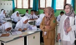Komisi I DPRD Berau Tinjau Pembangunan Gedung SMPN 1 Yang Baru