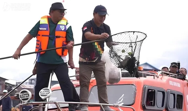 Wawali Saefuddin Zuhri: Jaga Kebersihan serta Ekosistem Sungai, Aksi Pungut Sampah dan Tebar Ikan Digelar