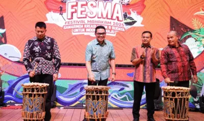 FESMA 2025 Resmi Dibuka Wali Kota Samarinda Dr H Andi Harun