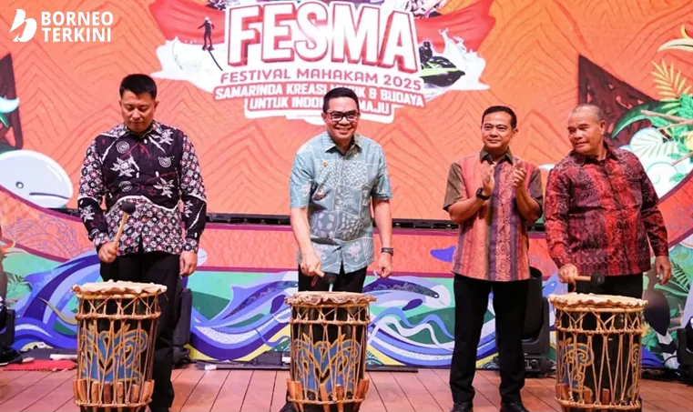 FESMA 2025 Resmi Dibuka Wali Kota Samarinda Dr H Andi Harun