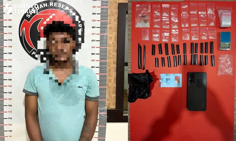 Kantongi Sabu 12,47 Gram, Remaja 18 Tahun Ditangkap Polisi