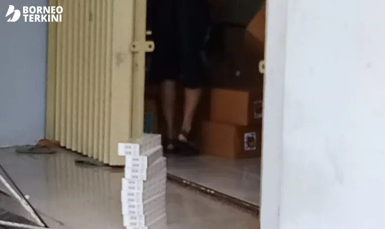 Rokok Ilegal Diduga Berasal Dari Gudang di Karang Ambon Berau