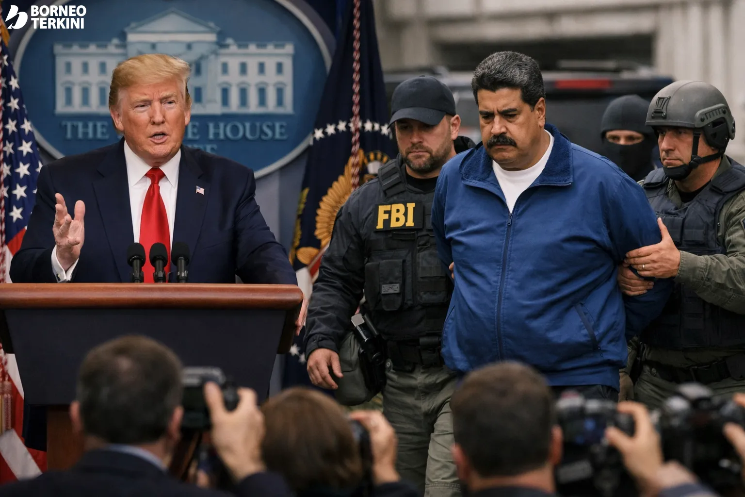 Trump Umumkan Penangkapan Presiden Venezuela