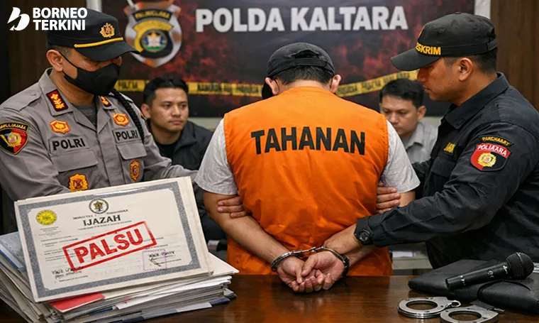 Ditersangkakan Polda Kaltara Oknum Anggota Dprd Bulungan Gunakan Ijazah Palsu