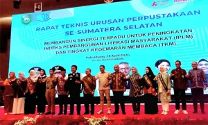 Buka Rakernis Perpustakaan, Herman Deru: Peningkatan Literasi Harus Terintegrasi dan Berkelanjutan