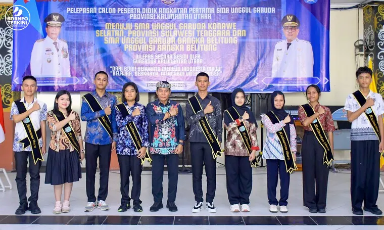 Gubernur Kaltara Resmi Berangkatkan Angkatan Pertama Siswa SMA Unggul Garuda 1 Gubernur Kaltara Resmi Berangkatkan Angkatan Pertama Siswa SMA Unggul Garuda