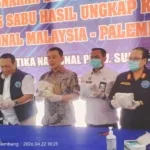 BNNP Sumsel Musnahkan 16,9 Kg Sabu Jaringan Malaysia
