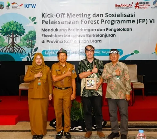 Lestarikan Mangrove, Pemprov Kaltara Kick-Off Forest Programme VI