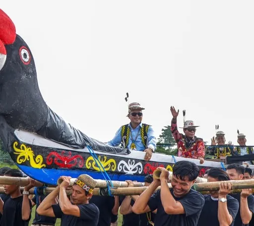 Buka Festival Dayak Kenyah Temengang Iwan, Gubernur Kaltara Pesankan Hal Ini kepada Generasi Muda