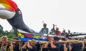 Buka Festival Dayak Kenyah Temengang Iwan, Gubernur Kaltara Pesankan Hal Ini kepada Generasi Muda