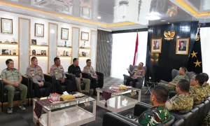Perkuat Keamanan Nasional, Polda Sumsel Terima Kunjungan Sahli Panglima TNI