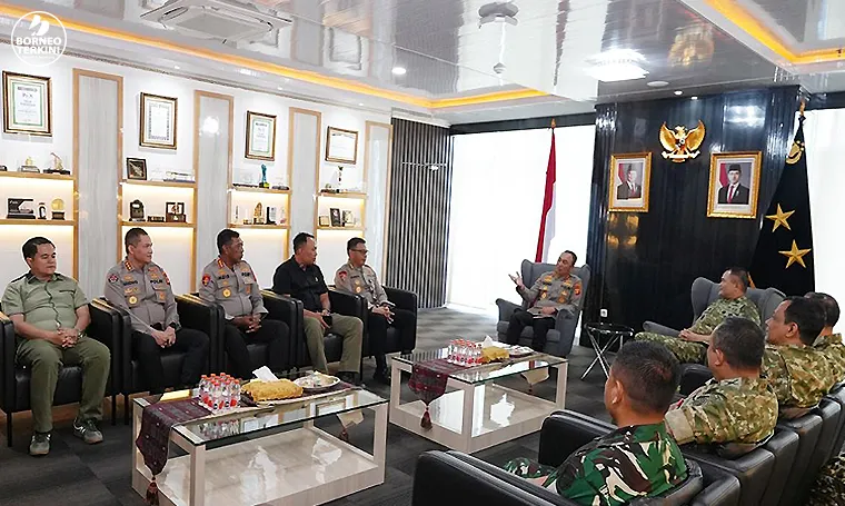 Perkuat Keamanan Nasional, Polda Sumsel Terima Kunjungan Sahli Panglima TNI