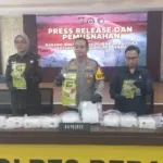 Polisi Sita 10 Kg Sabu Dalam Kemasan Teh Guanyinwang