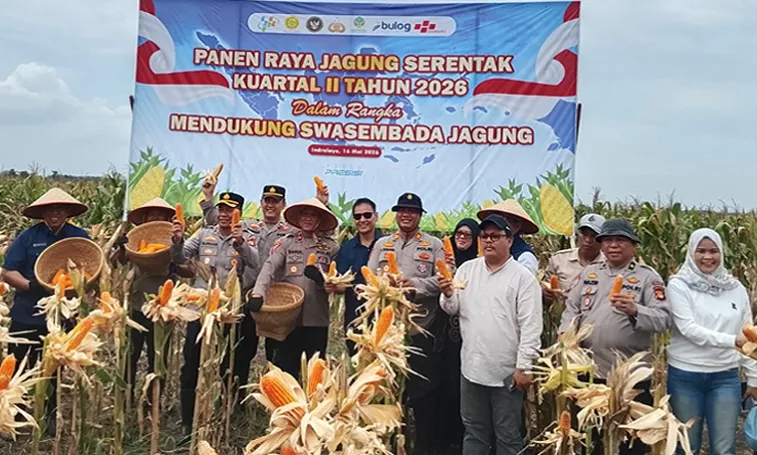 Sinergi Polres Ogan Ilir dan Petani Dukung Ketahanan Pangan