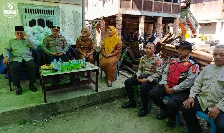 Sinergi Polres Ogan Ilir dan BAZNAS Bedah Rumah Lansia di Tanjung Batu