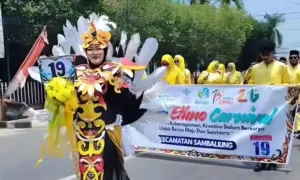 Pikat Ribuan Penonton, Berau Ethno Carnival 2026 Sajikan Parade Kreativitas Lintas Budaya