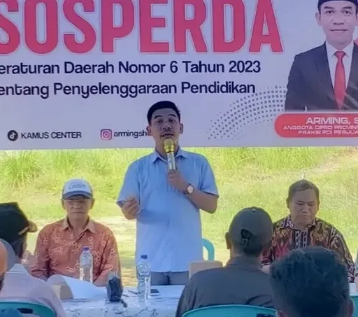 Sosialisasi Perda, Arming Temui Warga RT 17 dan 19 Nunukan Tengah
