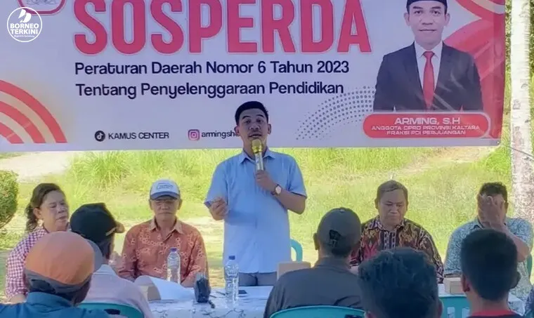 Sosialisasi Perda, Arming Temui Warga RT 17 dan 19 Nunukan Tengah