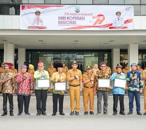 Peringati Hari Koperasi ke-79, Sekprov Ajak Wujudkan Koperasi Modern dan Berdaya Saing