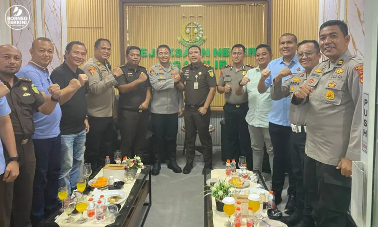 Perkuat Sinergitas, Polres Ogan Ilir Jalin Silaturahmi dengan Kodim 0402/OKI