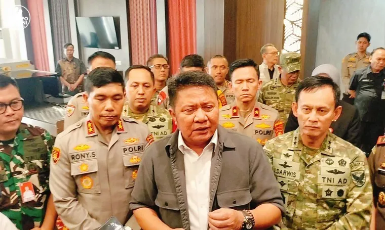 Gubernur Pimpin Rapat Kesiapsiagaan Karhutla Bersama TNI-Polri