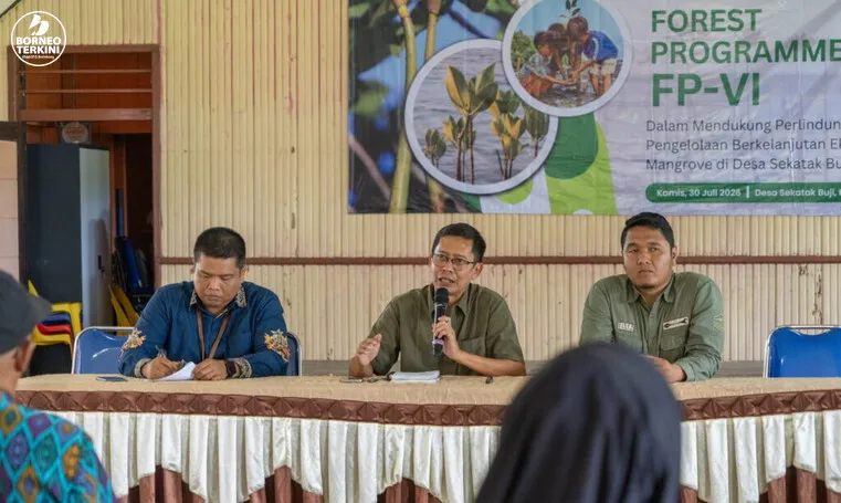 Pemprov Kaltara Dorong Ekonomi dan Konservasi Mangrove di Sekatak Buji Melalui FP VI