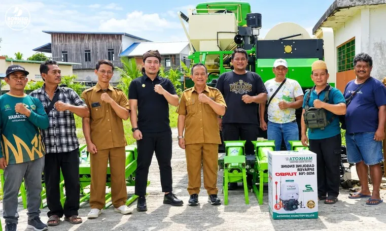 Alsintan untuk Petani Selimau, Pemkab Apresiasi Peran DPRD Bulungan